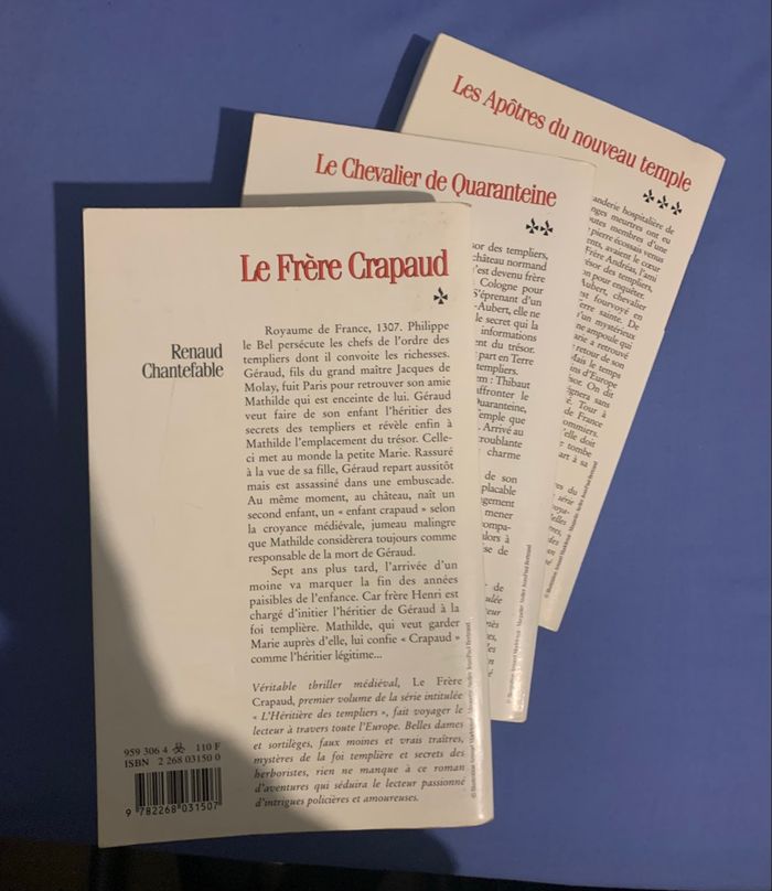 Trois livre de Renaud chantefable édition du rocher - photo numéro 4
