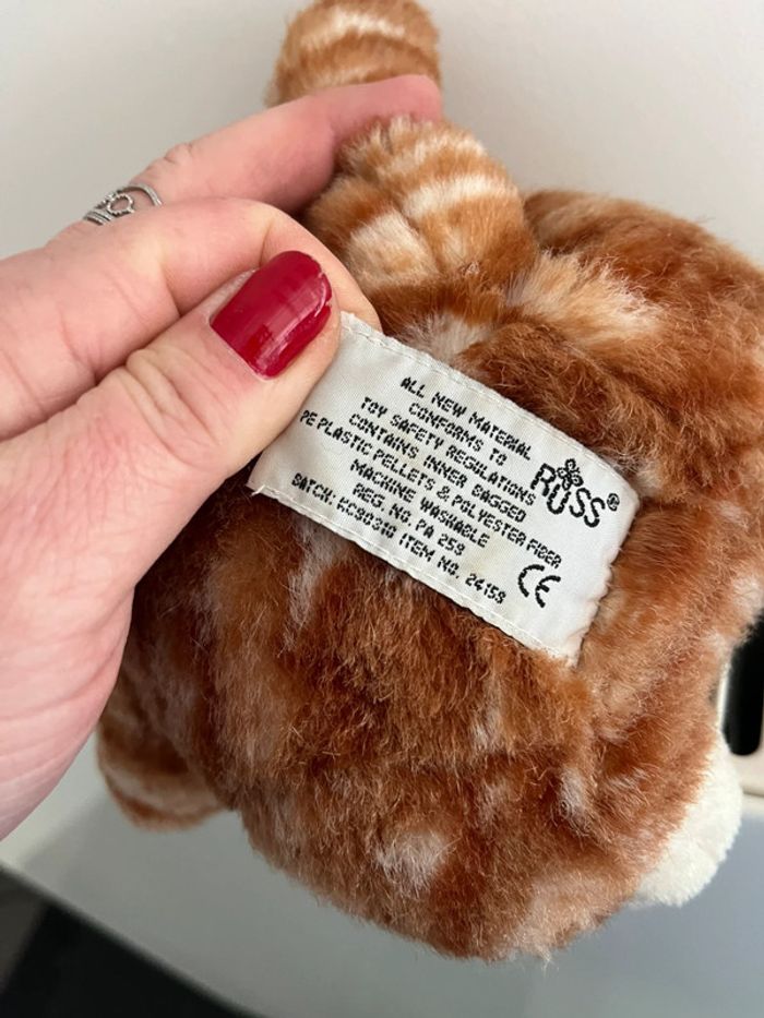 Gros chat prudence russ berrie - photo numéro 3