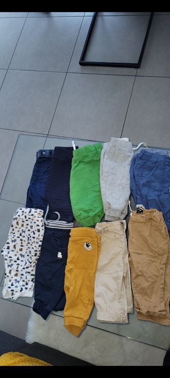 Lot 10 pantalon 6 mois