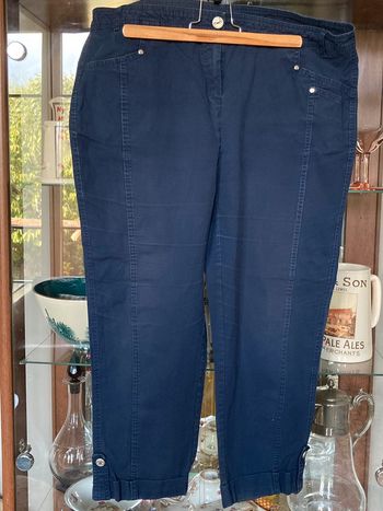 Pantacourt Multiples bleu Roi T.48