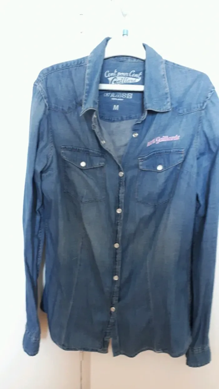 Chemise en jean taille M