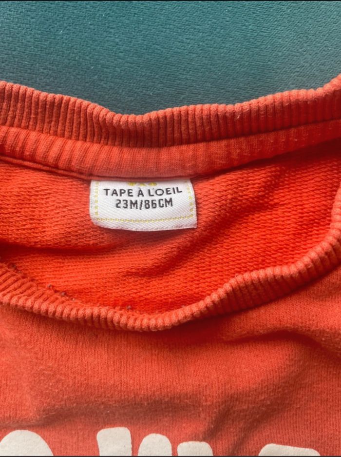 Pull orange - photo numéro 2