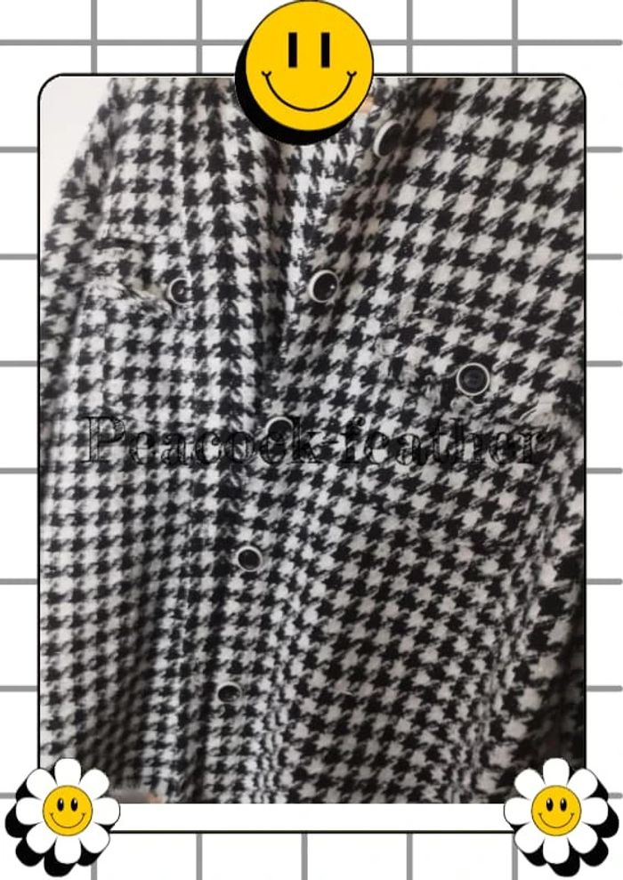 Veste blanche et noire shein 38 - photo numéro 2