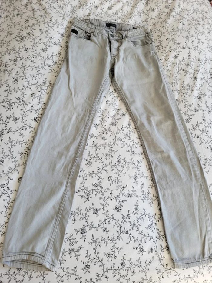 Jean gris used 29 Slim Fit - photo numéro 1