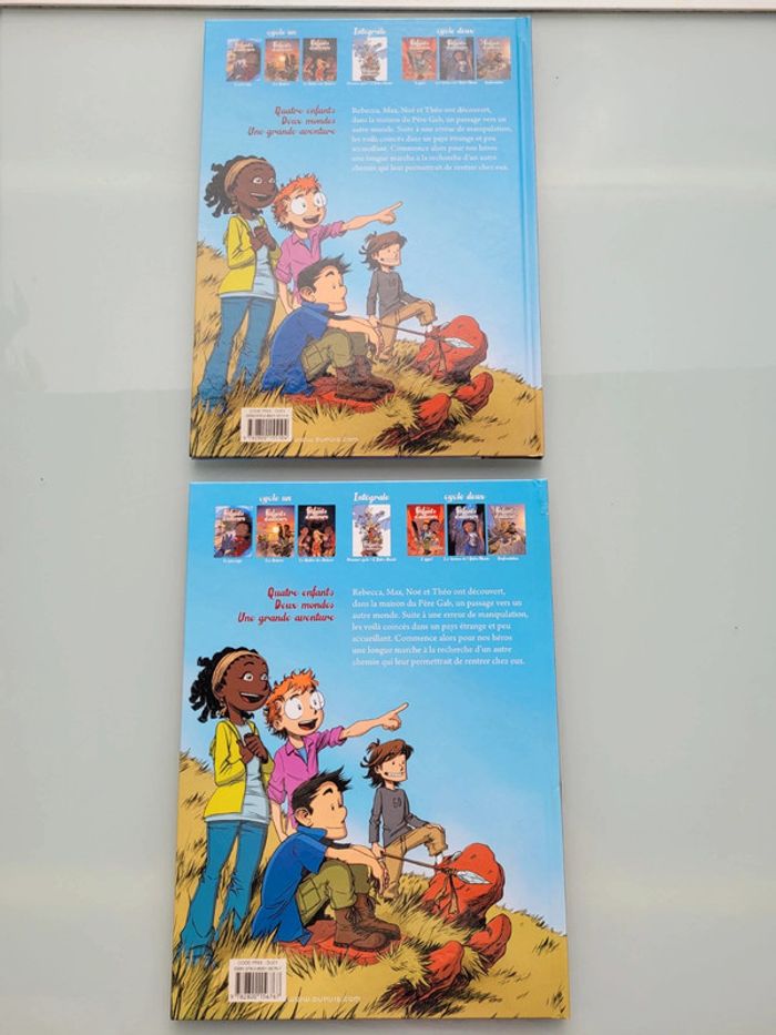 2 BD Les Enfants d'ailleurs : tomes 1 et 2, Cycle I (52) - photo numéro 2