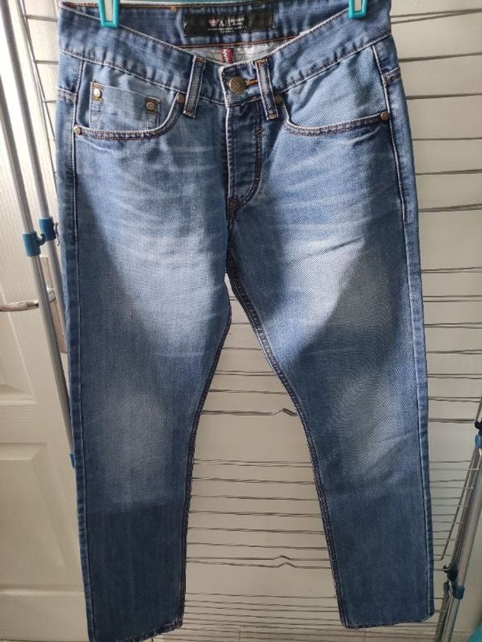 Jean bleu medium large