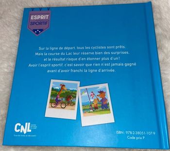 Livre la course de vélo