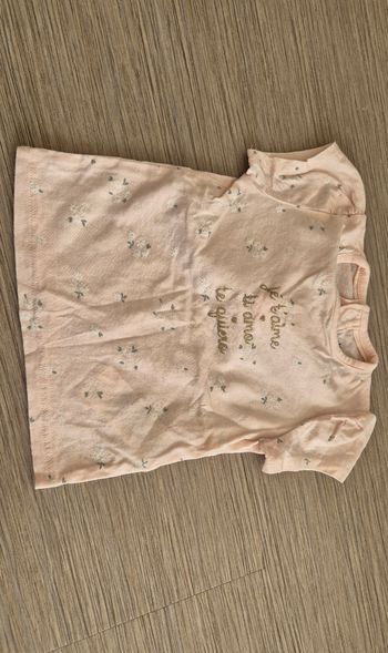 Tee shirt kiabi 9 mois 