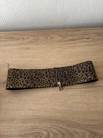 Ceinture léopard