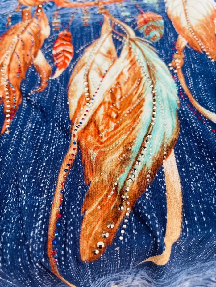 Tunique Elena Z plumes - photo numéro 5