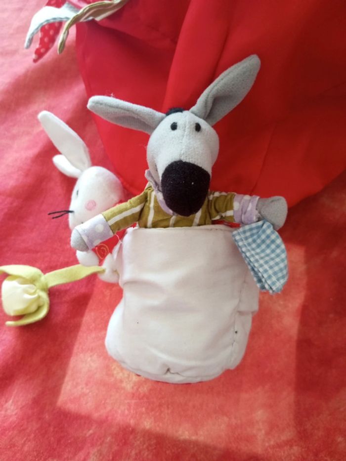 Montgolfière Ikea avec lapin , âne et grenouille - photo numéro 4