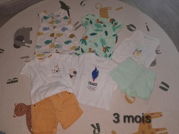 Lot vêtements été 3mois