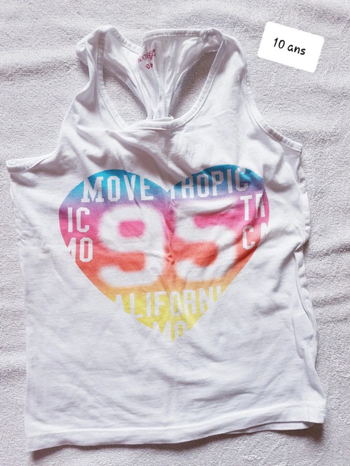 Débardeur in extenso 10 ans