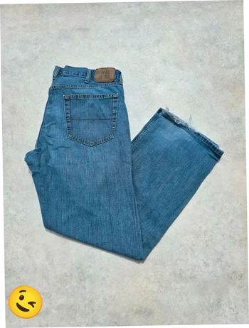 Jeans Levi's denizen W38 FR48 L32 coupe droite bleu Homme Men pan288b