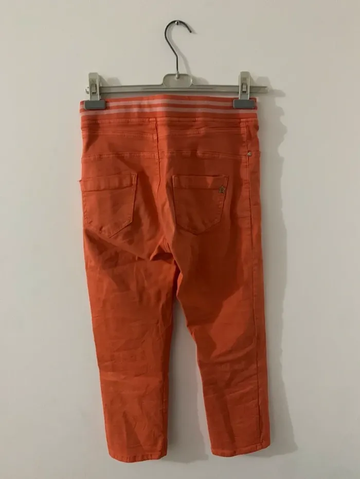 Pantalon orange - Place du Jour - Taille 34 - photo numéro 3