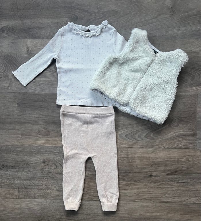 Lot automne hiver (23 articles) taille 12 mois Kiabi orchestra Dpam Kitchoun Obaib - photo numéro 2