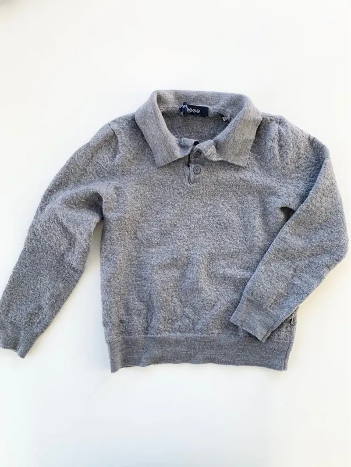 Pull avec col taille 6 ans
