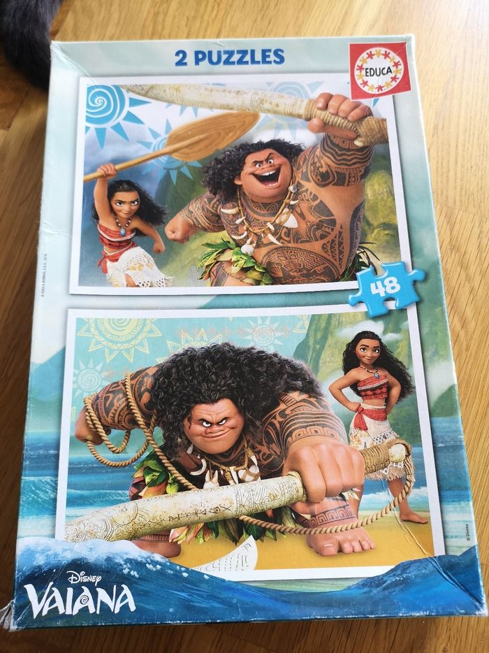 Puzzle 2x48 pièces Vaiana 1