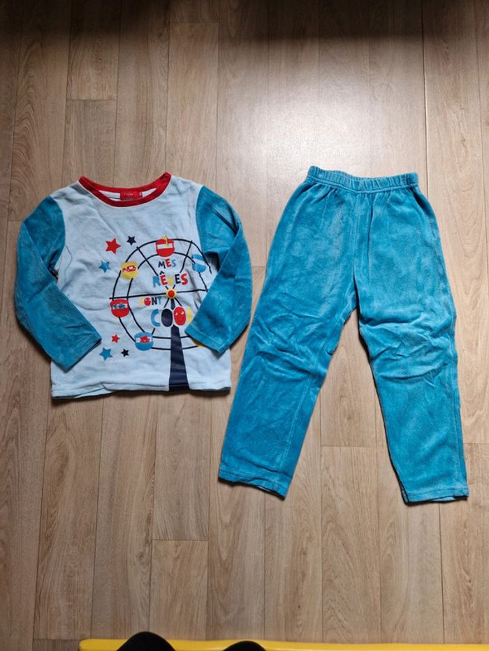 Lot 3 pyjamas chauds 5 ans - photo numéro 7
