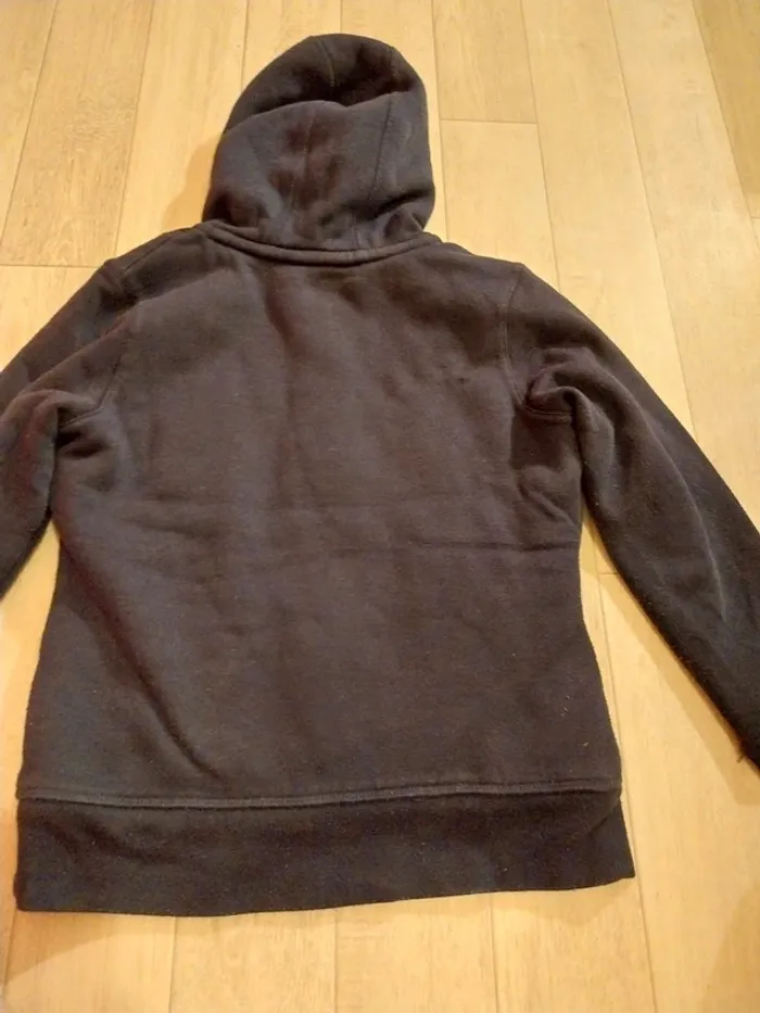 Sweat fourre bleu marine T12/14A - photo numéro 8
