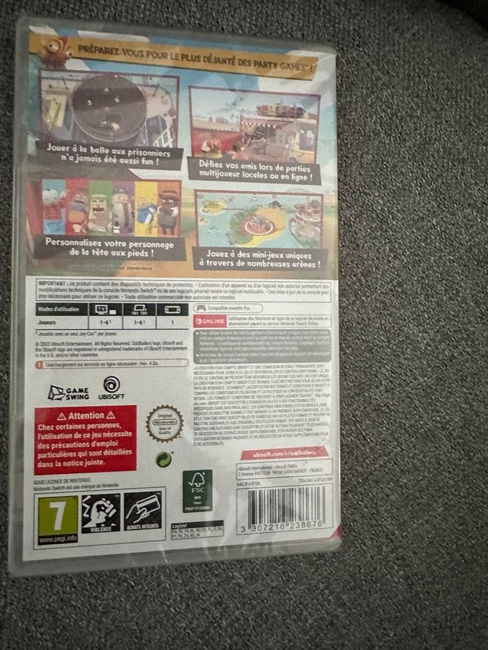 Jeu vidéo Nintendo switch odd ballers neuf avec étiquette - photo numéro 2