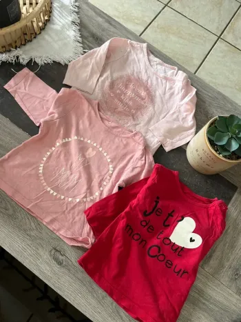 Lot 3 tee-shirts 9 mois