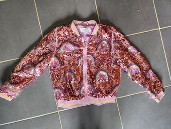 Veste à sequins arc en ciel H&M