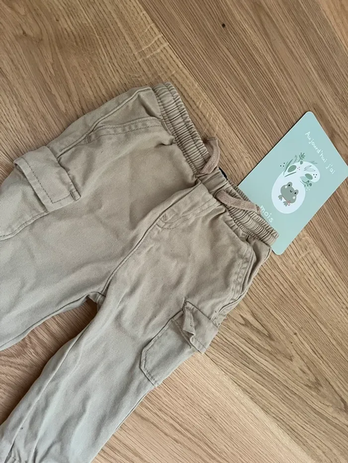 Pantalon « cargo » beige - photo numéro 2