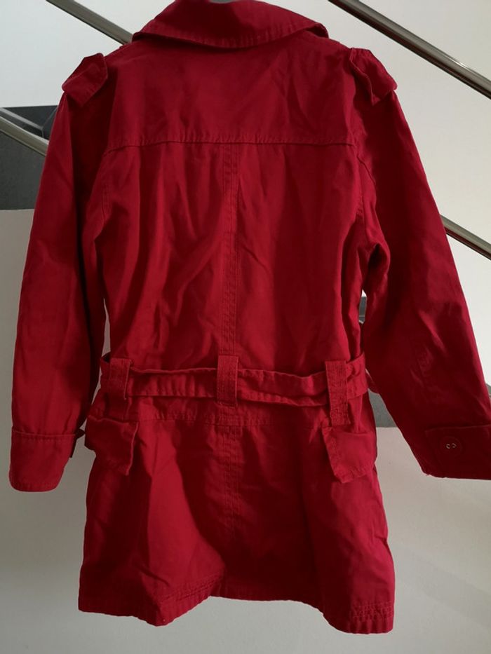 Trench rouge grand 8 ans - photo numéro 4