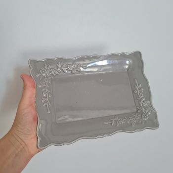 Plat de présentation taupe