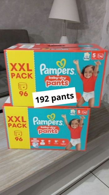 2 Xxl  pack Pampers taille 5 pants