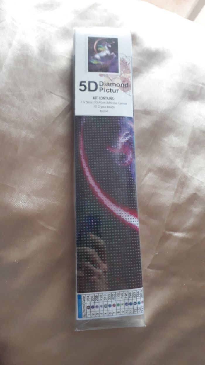 Kit peinture diamants - Licorne