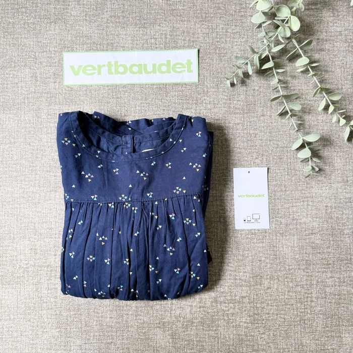 Tunique chemise confortable Verbaudet 5 ans comme neuve - photo numéro 2