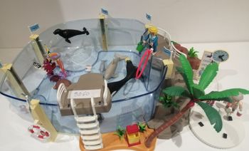Aquarium de otaries playmobil