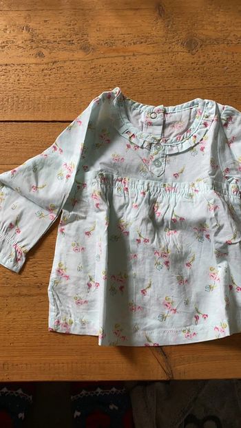 Tunique tape à l’œil 6 mois vert