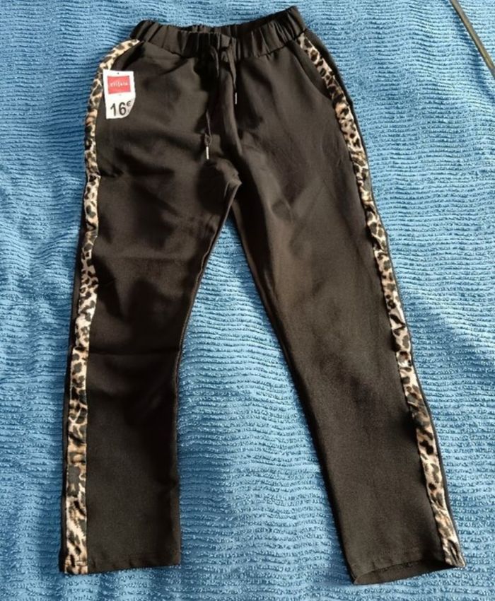 Pantalon noir fluide Tissaia 38 - photo numéro 5