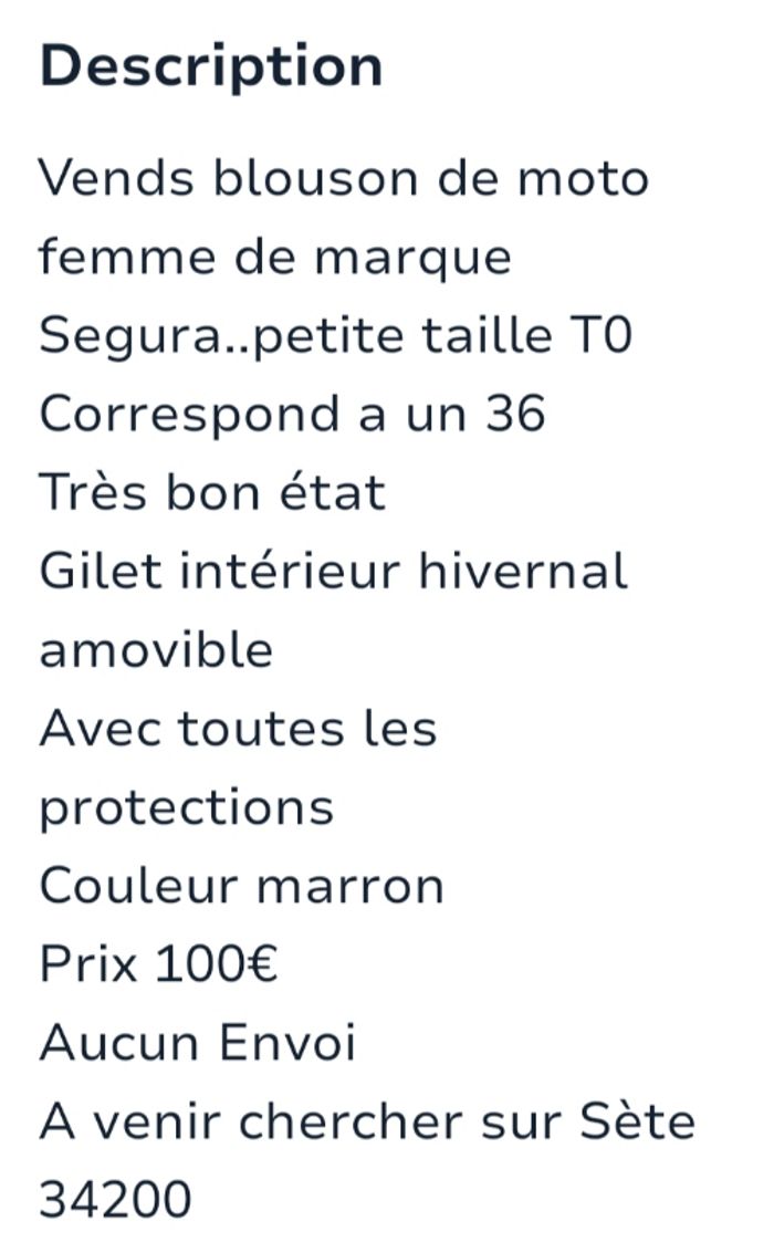 Blouson  de moto femme - photo numéro 5