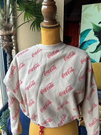 Sweat-shirt coca cola