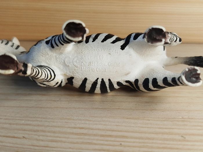 Schleich zèbre femelle Figurine animal de la savane - photo numéro 5