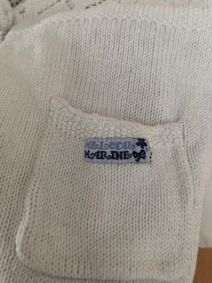 Gilet blanc Sergent major 2 ans - photo numéro 3