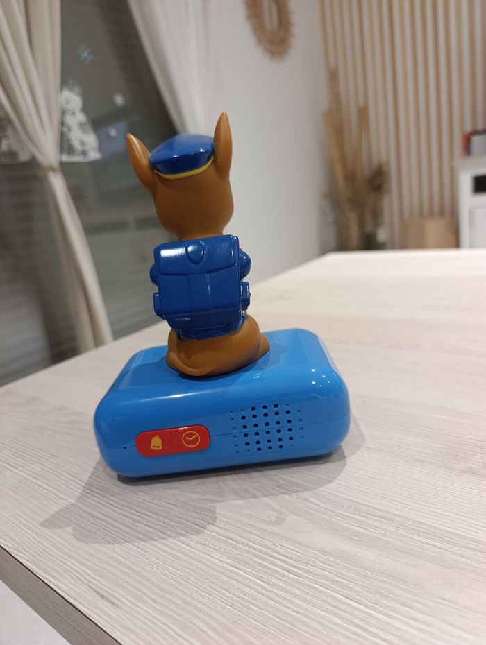 Réveil veilleuse Pat patrouille Chase - photo numéro 2