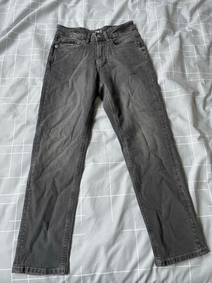 Jean slim gris  kiabi - photo numéro 2