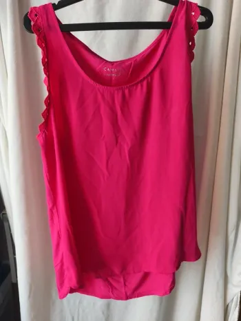 Débardeur fushia - taille: S