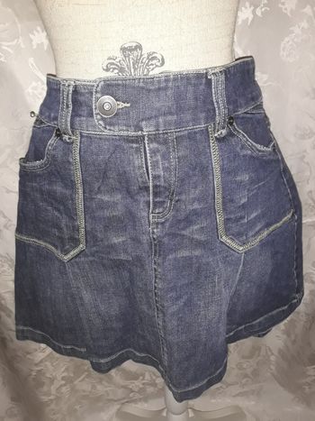 Faby27800 Jupe femme Jean "Camaïeu" Couleur : bleu T 38