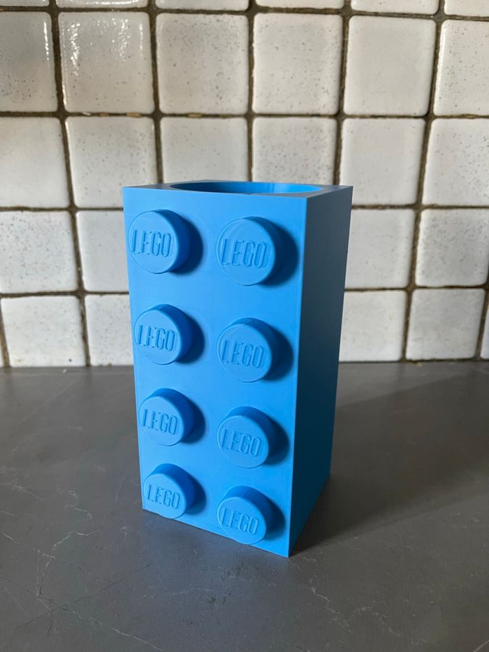 Vas Lego Bleu - photo numéro 2
