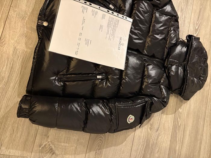 🖤 moncler maya noir taille m neuve avec etiquette authentique doudoune luxe - photo numéro 10