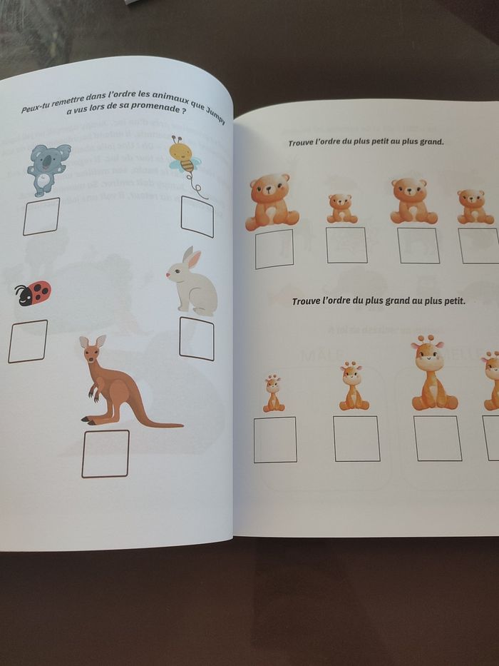 Cahier d'activités préparation à la maternelle - photo numéro 2