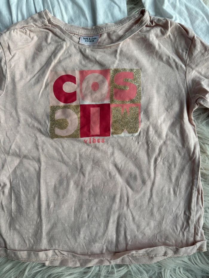 Lot de tee shirt fille 5 ans - photo numéro 3