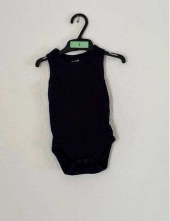 Body débardeur bébé garçon - taille 6 mois