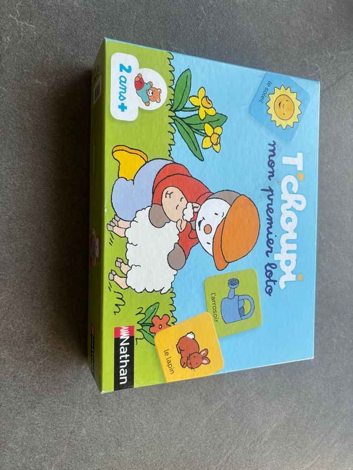 Nathan 31000 T'choupi Mon Premier Loto - Association d'Images et Apprentissage des 4 Saisons - Développe l'Observation et la Concentration - Jeu Educatif - photo numéro 2